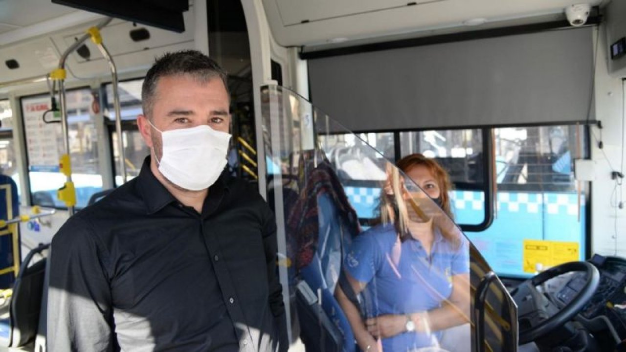 Başkan Çetin, Halk Otobüsüne Binerek Vatandaşları Uyardı - Ankara