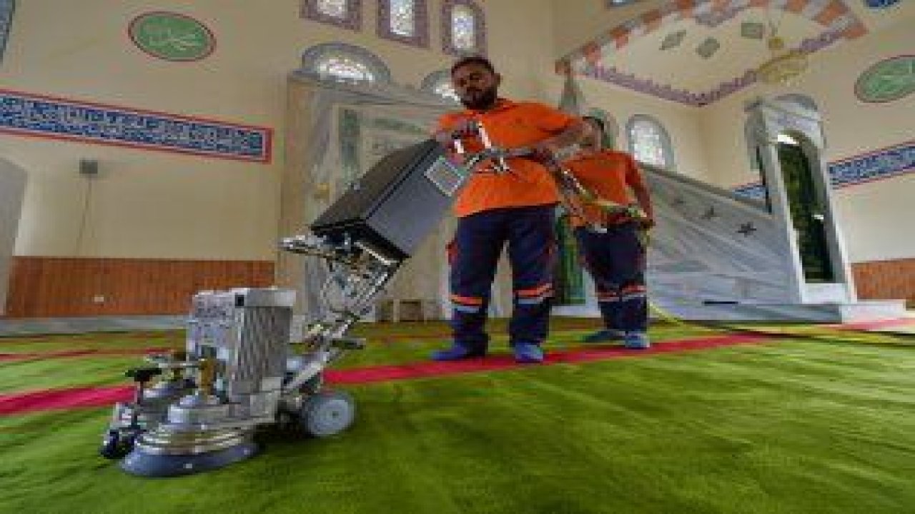 Mamak'ta Camiler Ramazan Ayı İçin Hazır