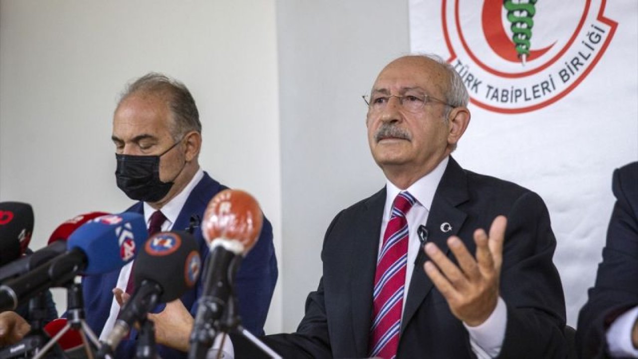 CHP Genel Başkanı Kılıçdaroğlu TTB'yi ziyaret etti