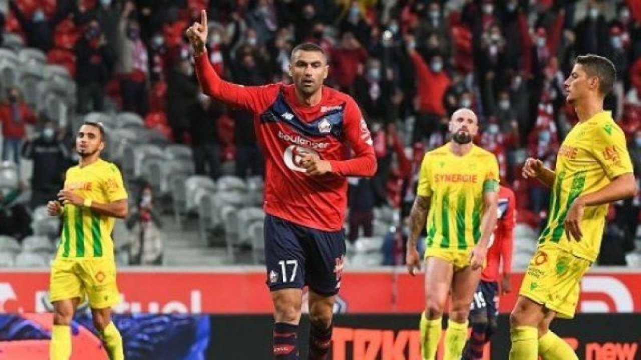 Burak Yılmaz Lille formasıyla ilk golünü attı