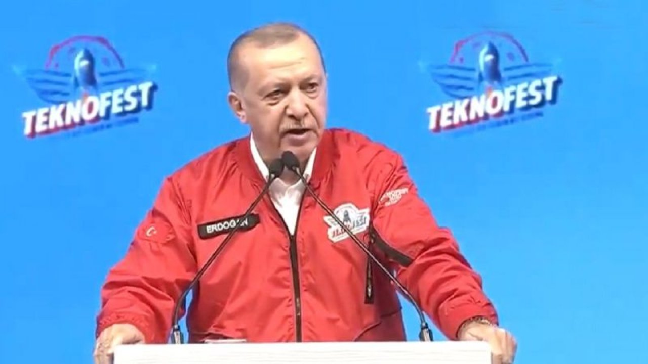 Cumhurbaşkanı Erdoğan, TEKNOFEST 2020'de konuştu