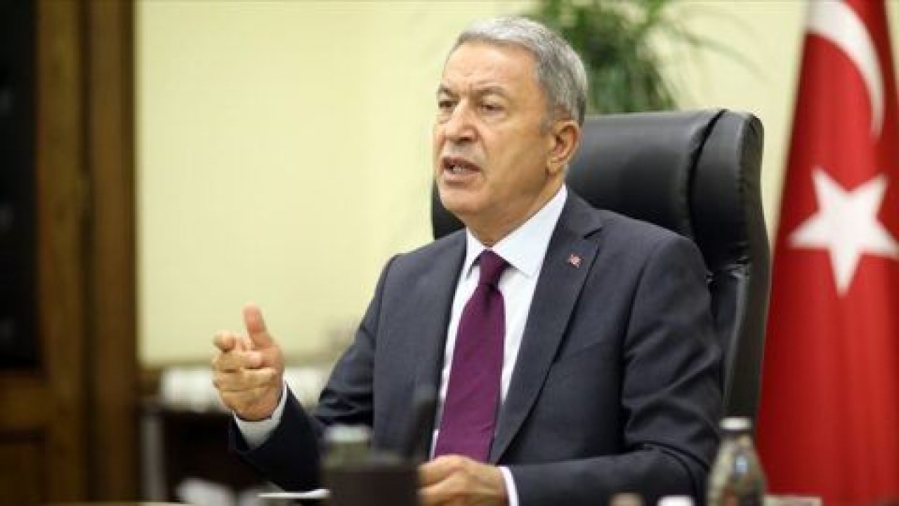 Milli Savunma Bakanı Akar'dan Ermenistan'ın saldırılarına tepki