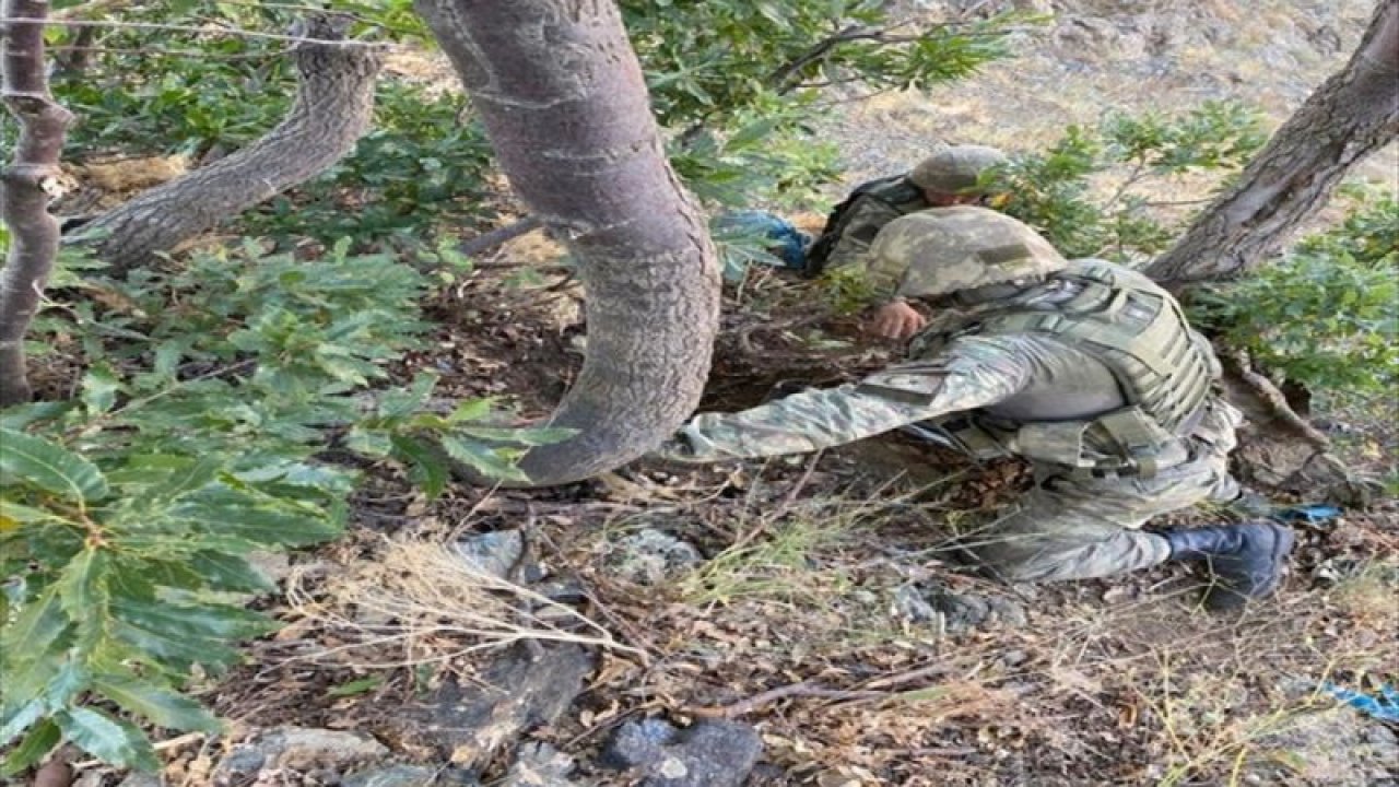 MSB bildirdi! Irak'ın kuzeyinde PKK'ya ait malzemeler ele geçirildi