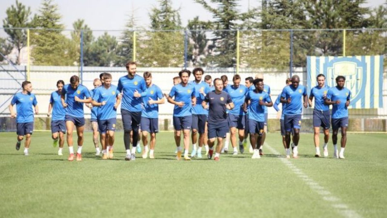 Ankaragücü, Kayserispor maçının hazırlıklarına başladı