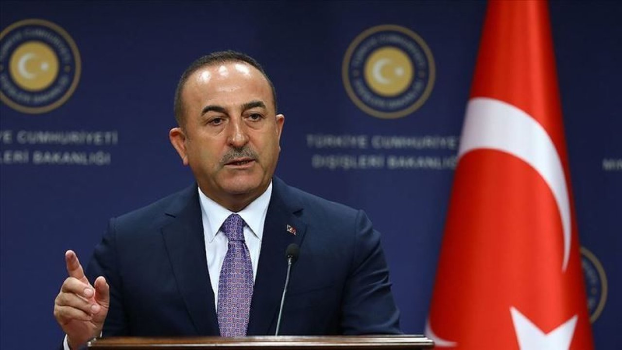 Dışişleri Bakanı Çavuşoğlu: "Bu meseleyi kökünden çözmek istiyoruz"