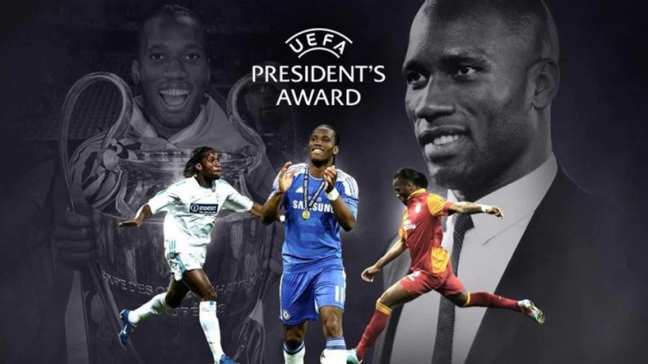 UEFA'dan Drogba'ya ödül