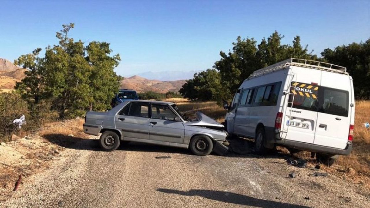 Elazığ'da korkunç kaza: 6 yaralı