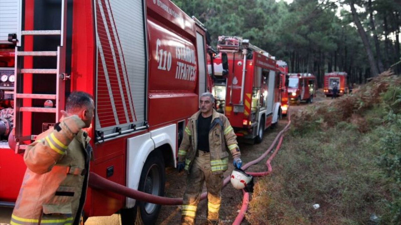 Aydos Ormanı'nda yangın! Olay yerine çok sayıda itfaiye ekibi sevk edildi