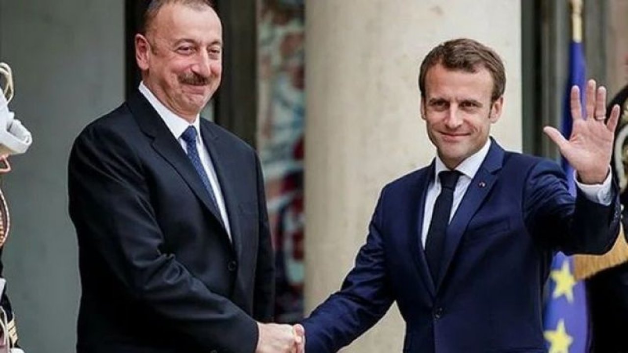 Aliyev ve Macron'dan kritik görüşme!
