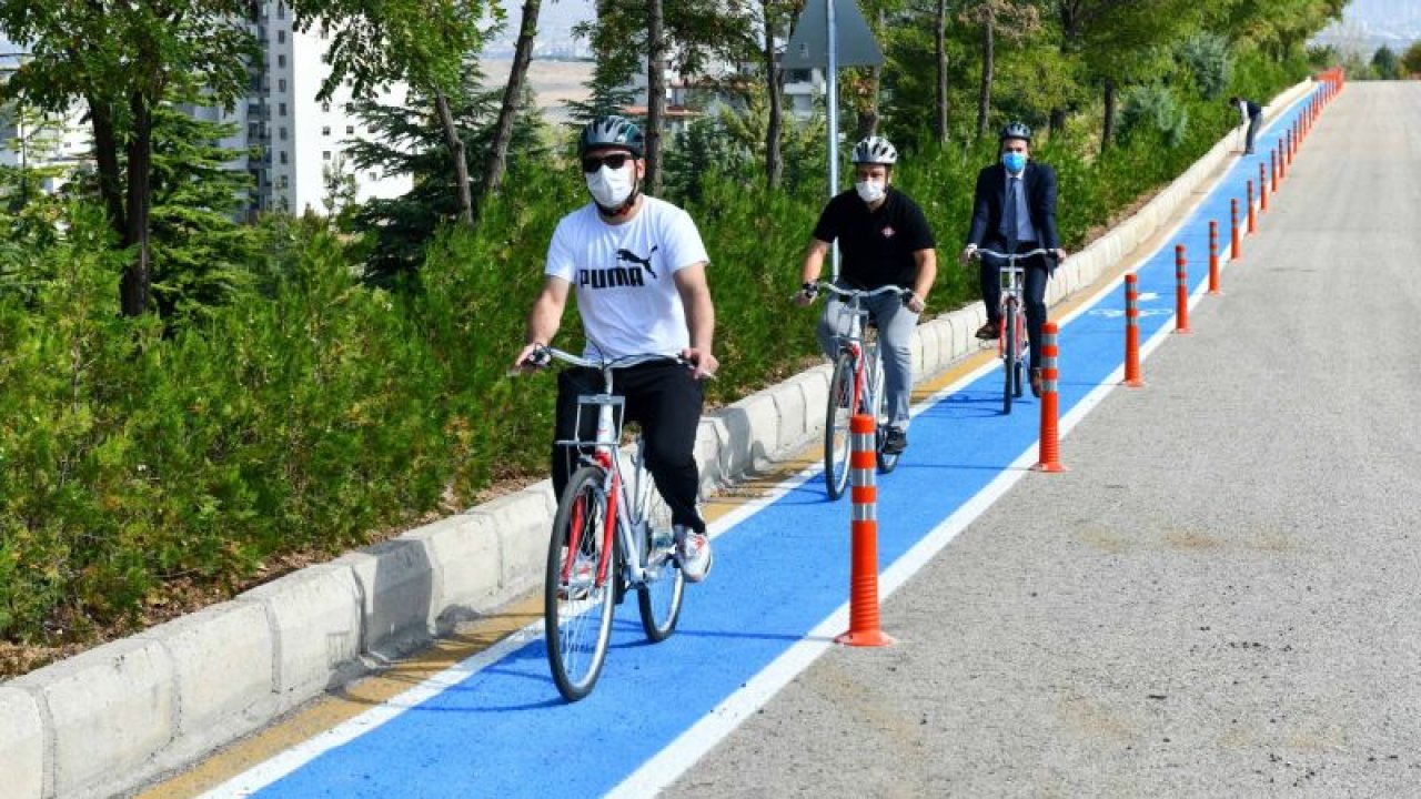 Ankara'daki üniversite kampüslerine bisiklet yolu müjdesi