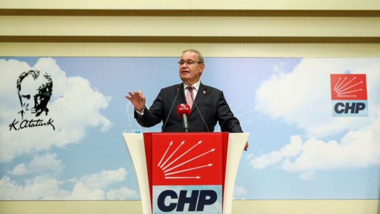 CHP Sözcüsü Faik Öztrak, gündemi değerlendirdi: