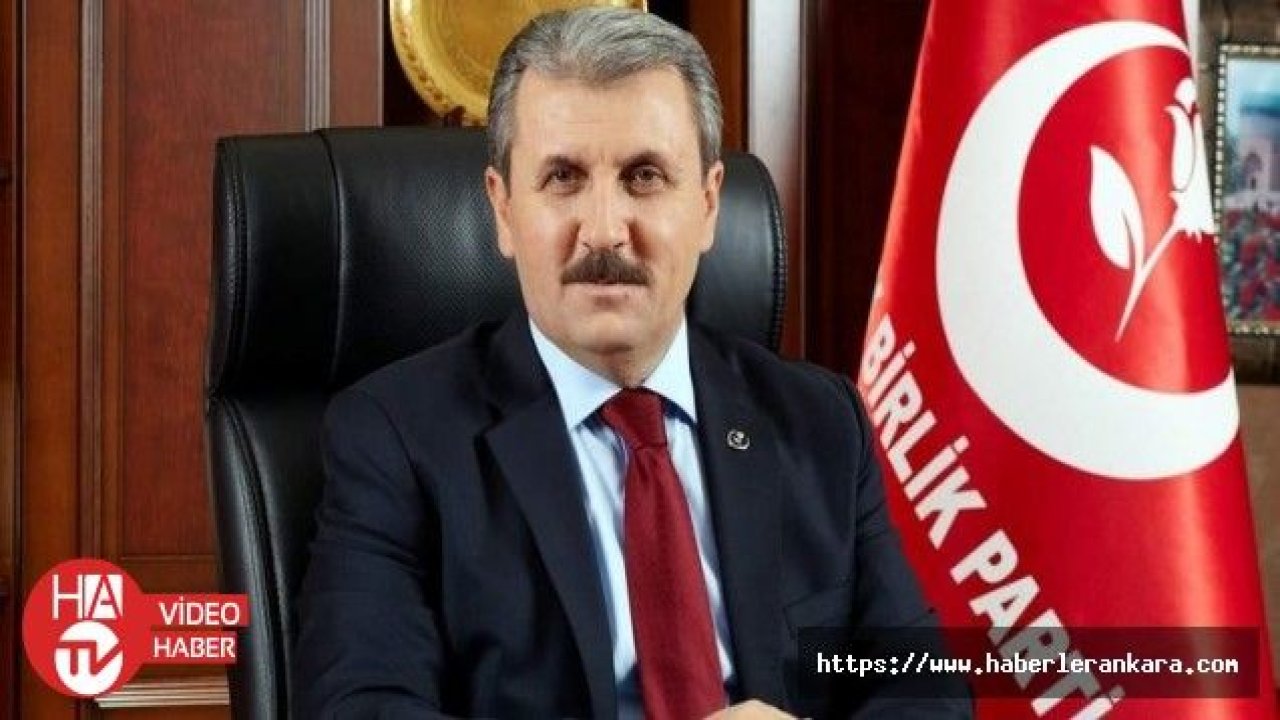 BBP Genel Başkanı Destici:"Türkiye bu operasyondan başarılı bir şekilde çıkacaktır"