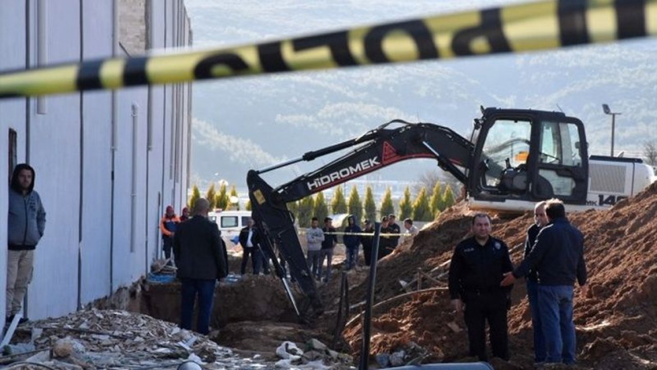 Ankara'da su kanalı kazısında göçük: 1 ölü, 1 yaralı
