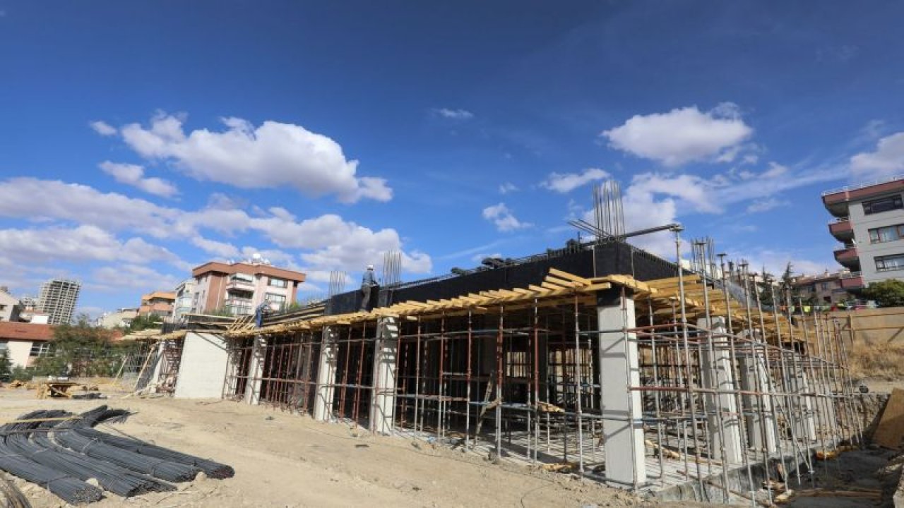 Ankara Çankaya’nın yeni hizmet binası yükseliyor