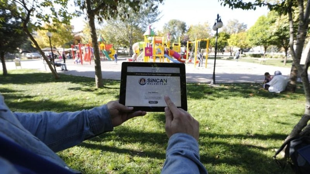 Ankara Sincan Belediyesi'nden 120 noktada ücretsiz Wi-Fi hizmeti