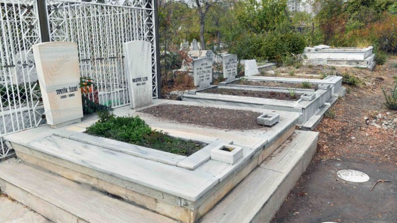 Ankara Büyükşehir Belediyesi'nden devlet büyüklerinin mezarlarına vefa