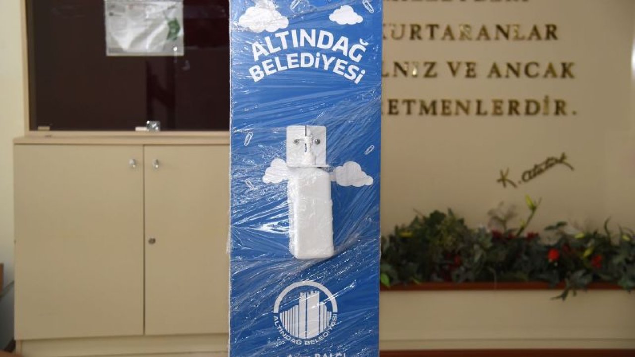 Ankara Altındağ’da temizlik seferberliği…