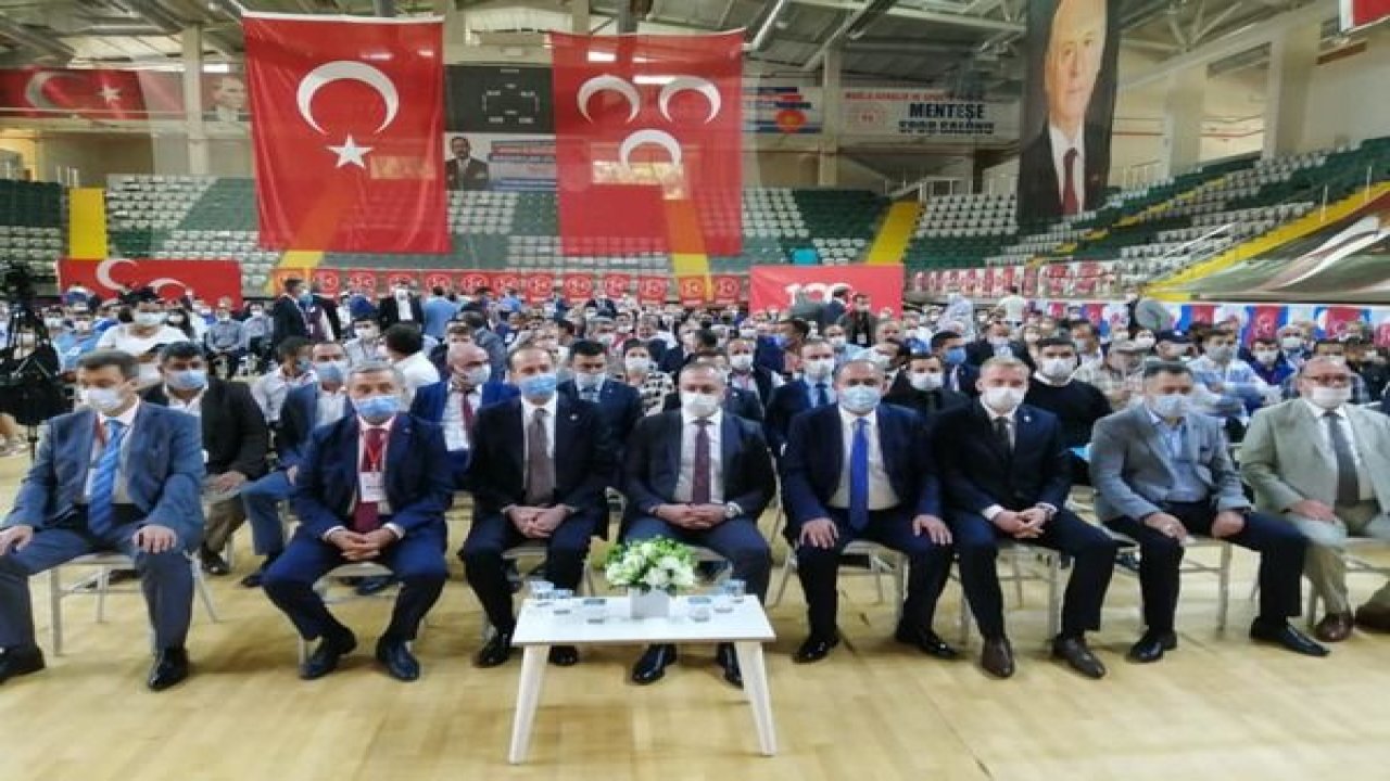 MHP Genel Sekreter Yardımcısı Fatih Çetinkaya Muğla İl Kongresinde Konuştu