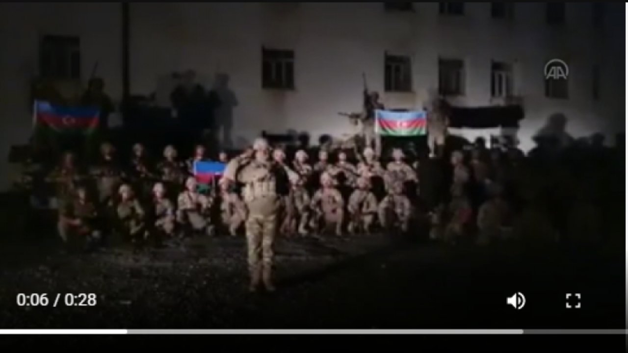 Azerbaycan ordusu, Gubadlı kent merkezini işgalden kurtardı