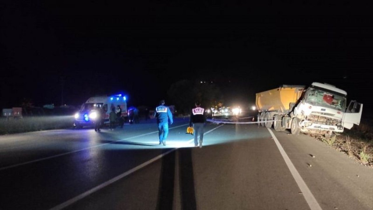 Konya'da korkunç kaza: 1 ölü, 2 yaralı