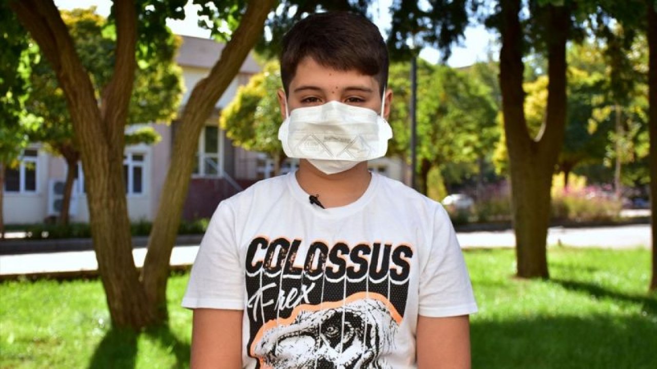 Kovid-19'u atlatan 10 yaşındaki Yusuf: "Bu hastalığın yaşı yok"