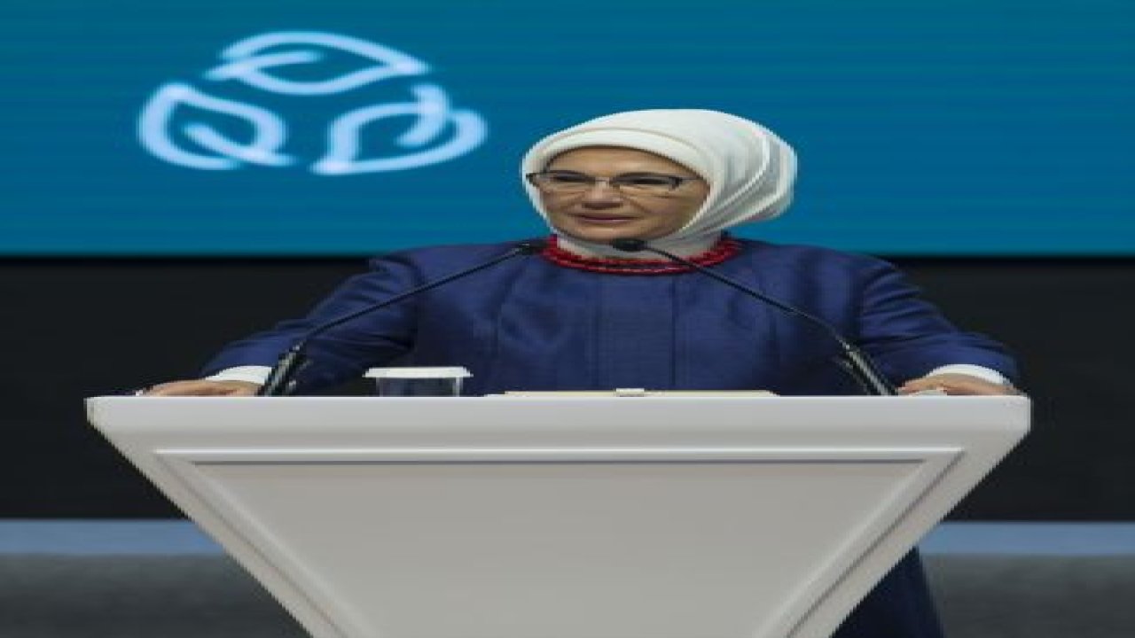 Emine Erdoğan, Sıfır Atık Ve Belediyeler Kongre ve Ödül Töreni'nde konuştu