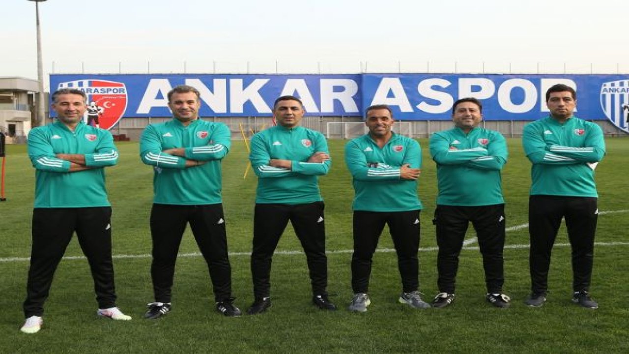 Teknik direktör Mustafa Özer, Ankaraspor'da ilk antrenmanına çıktı