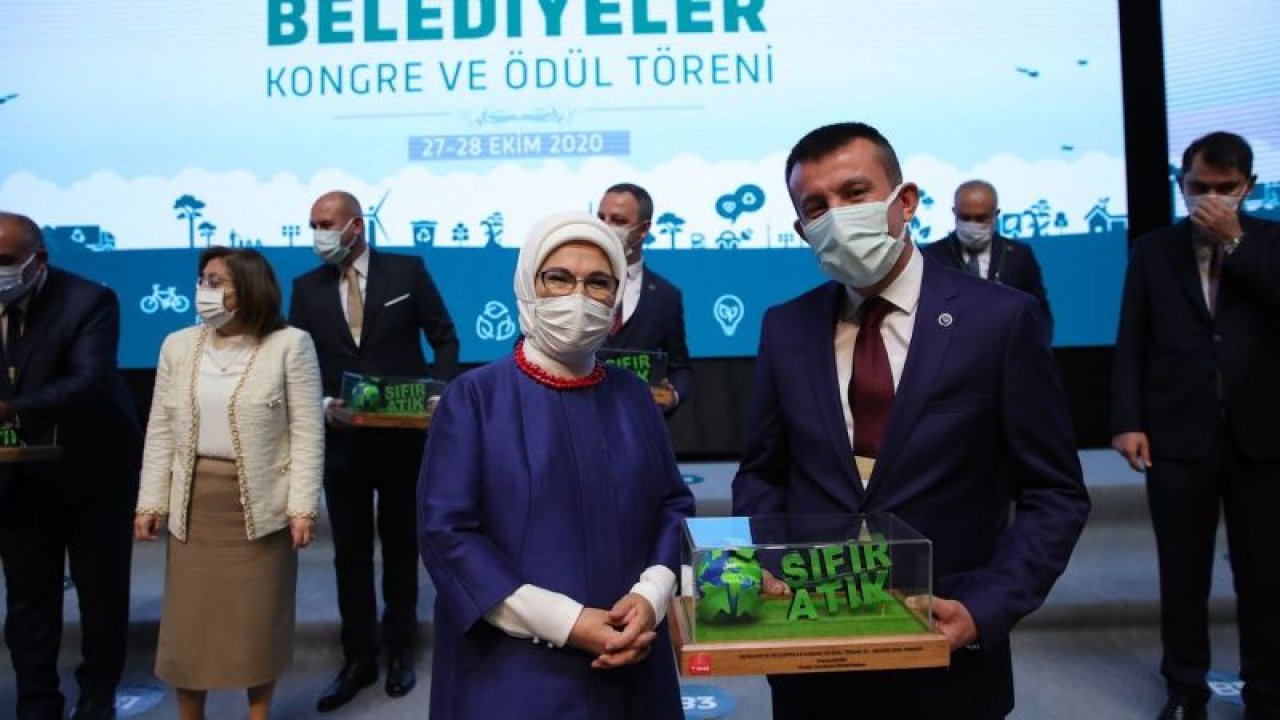 Ankara Altındağ Belediyesi’ne sıfır atık ödülü…