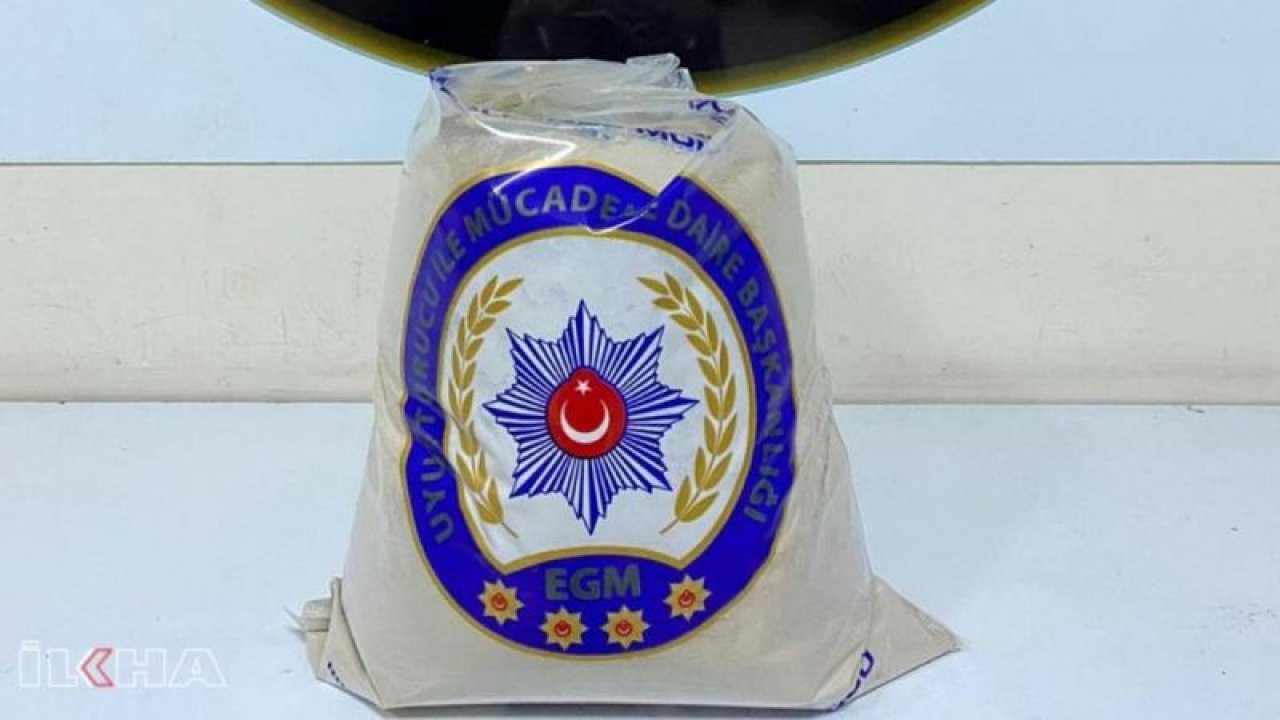 Gaziantep'te 8 kilo 250 gram eroin ele geçirildi
