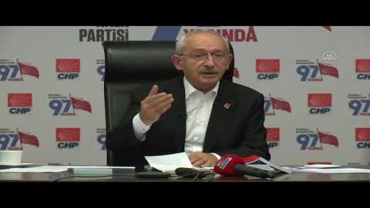 CHP Genel Başkanı Kılıçdaroğlu, video konferans yöntemiyle gençlerle buluştu: