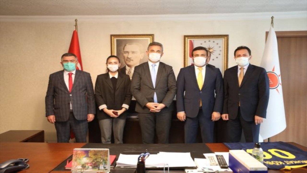MKE Ankaragücü'nden Ankara Büyükşehir Belediyesi'ndeki siyasi partilerin grup başkan vekillerine ziyaret