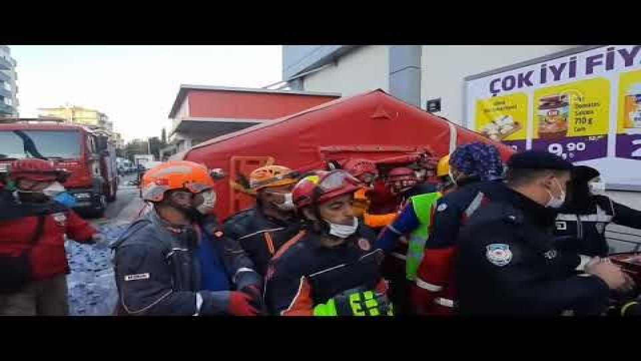 Son dakika... İzmir Depreminde 58 saat sonra İdil Şirin kurtarıldı