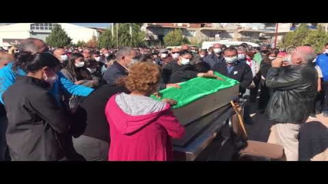 İzmir'deki depremde hayatını kaybeden Ali Çağın Kaygusuz son yolculuğuna uğurlandı