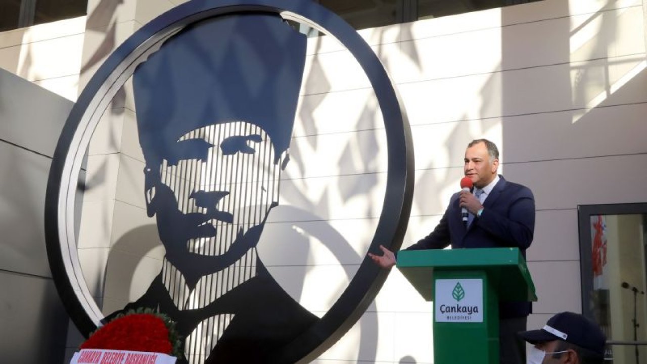 Büyük önder Mustafa Kemal Atatürk Ankara Çankaya'da anıldı