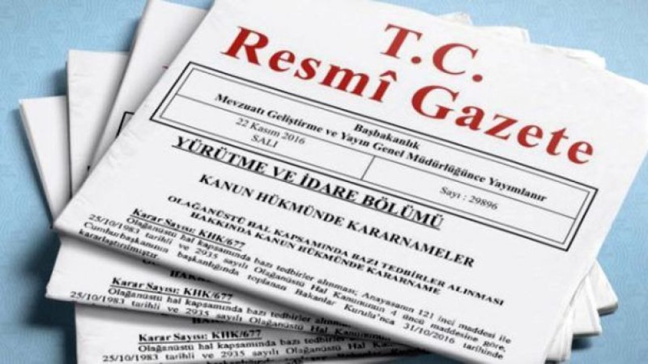 Cumhurbaşkanı Erdoğan imzaladı! Atama kararları Resmi Gazete'de yayınlandı, İşte Yeni Atamalar