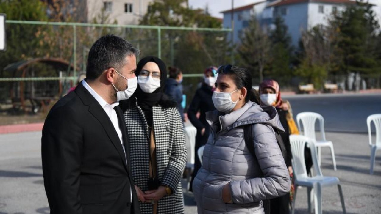 Ankara Pursaklar'da Fidanlar Toprakla Buluştu