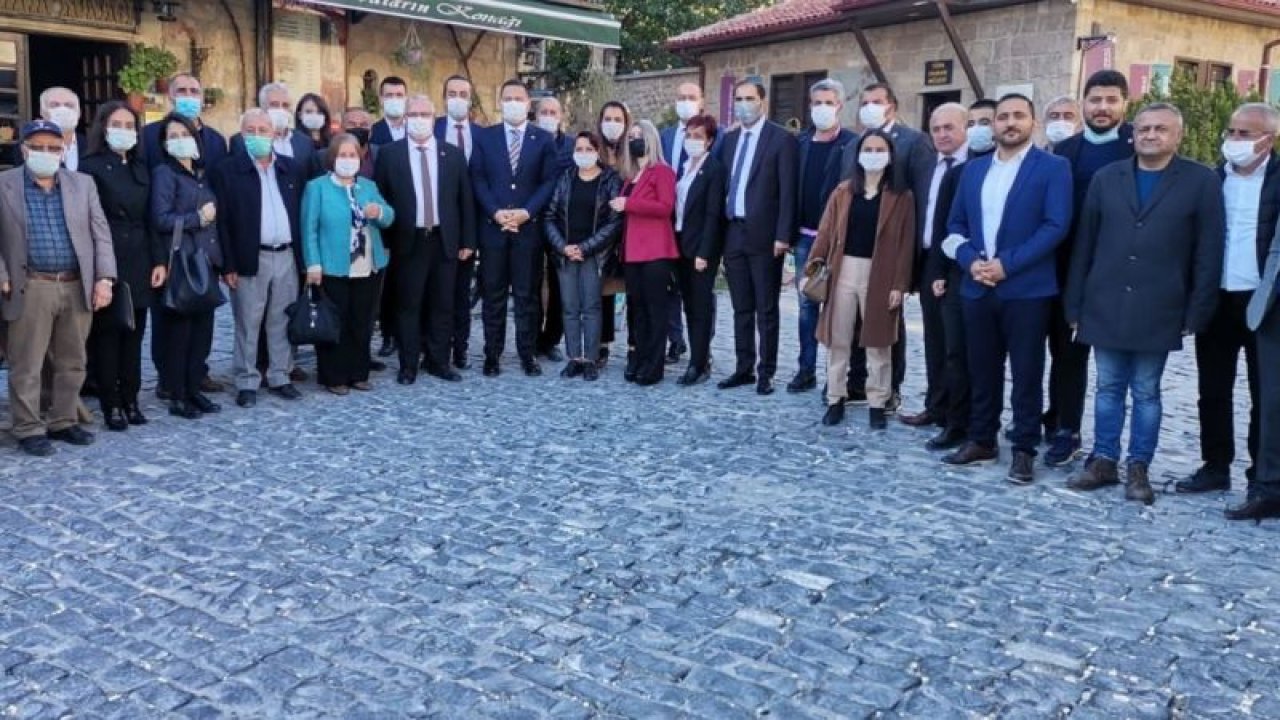 Chp Ankara il örgütü, Beypazarı’nda vatandaşla bir araya geldi