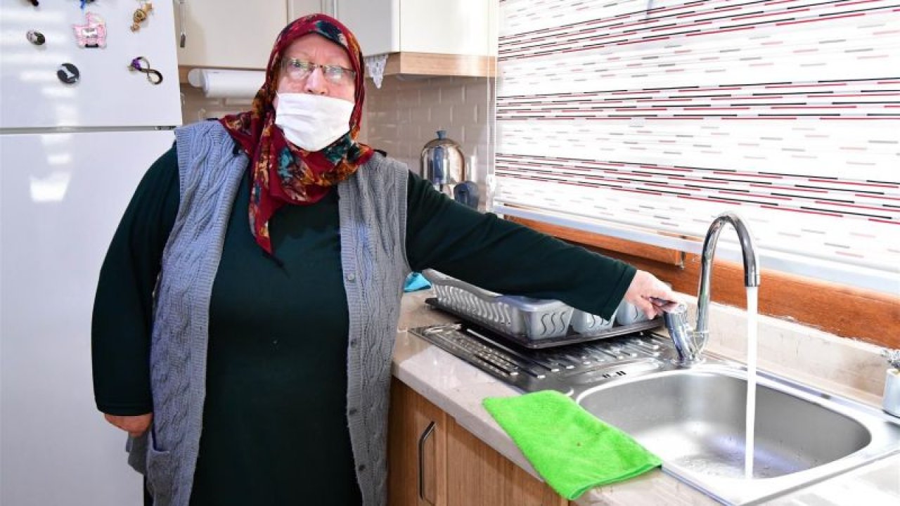 ASKİ Mamak Altıağaç Mahallesi TOKİ konutlarının su sorununu çözmek için devreye girdi
