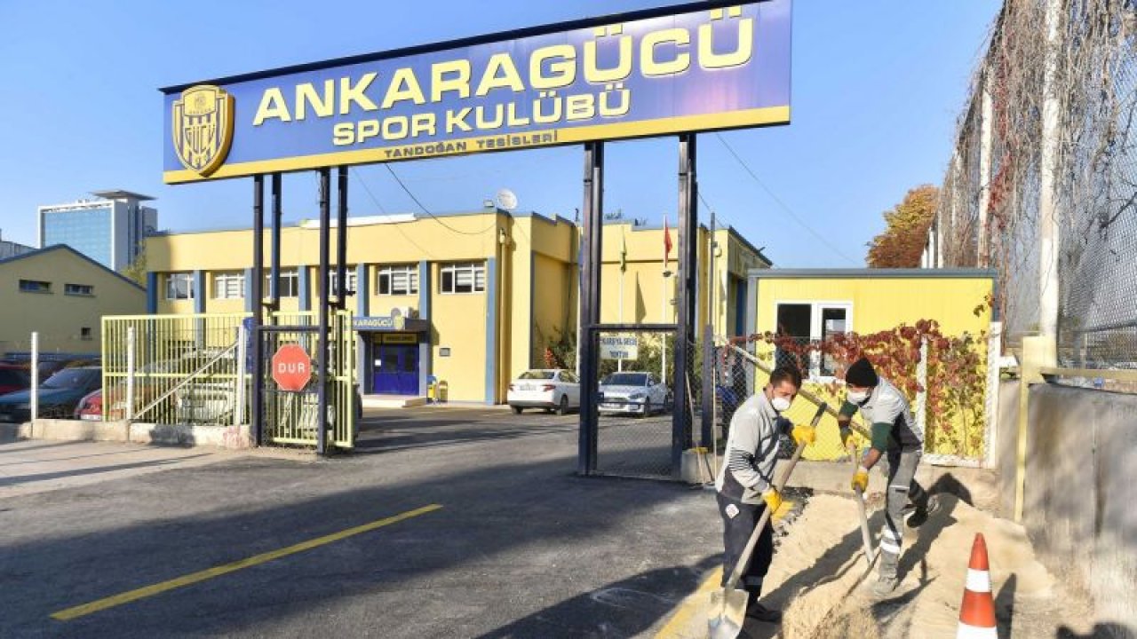 Ankara Büyükşehir Belediyesi, Ankaragücü Tandoğan Tesislerini yenileniyor