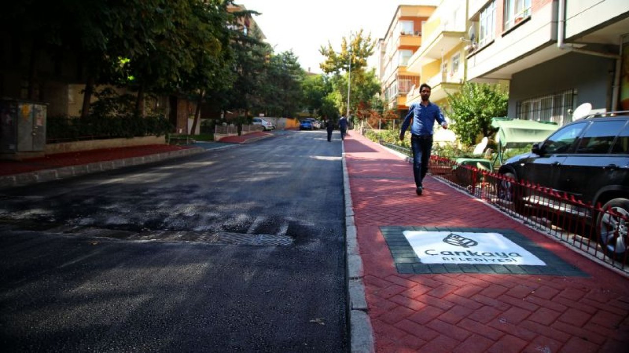 Ankara Çankaya’da sağlıklı sokaklar projesi