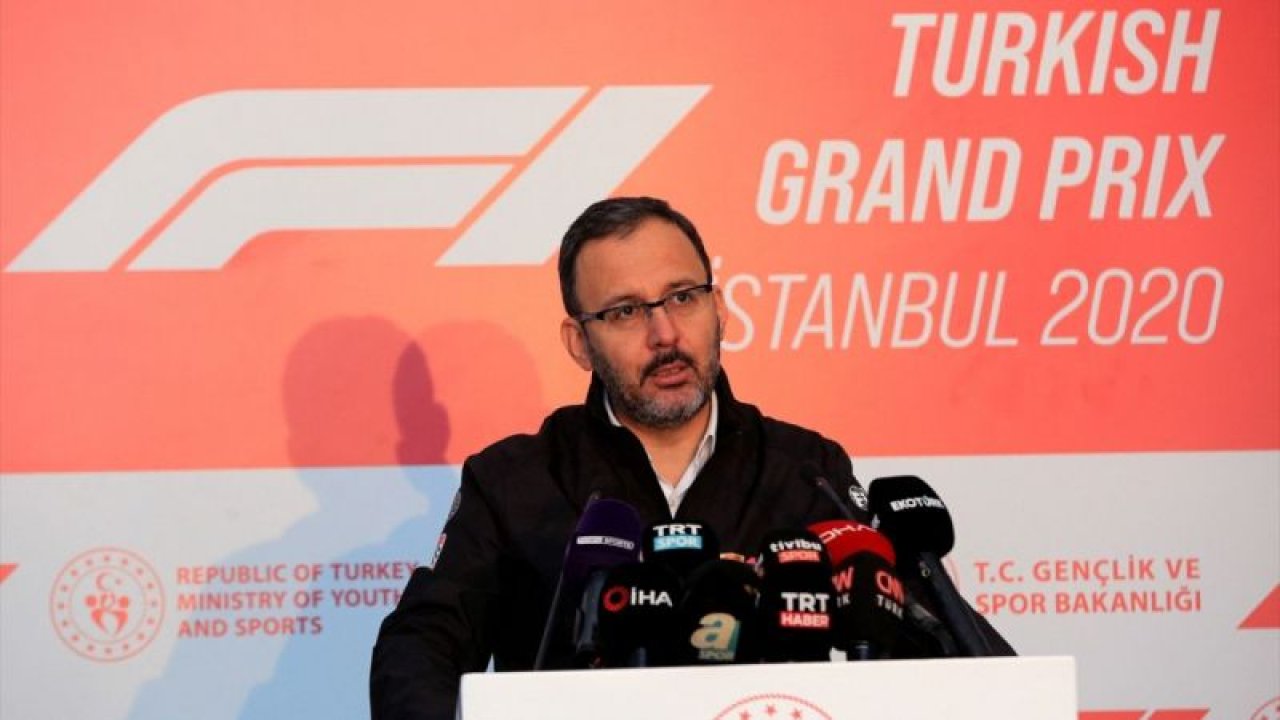 Bakan Kasapoğlu: "Formula 1, İstanbul için yarım kalmış hikayenin yeniden başlaması"