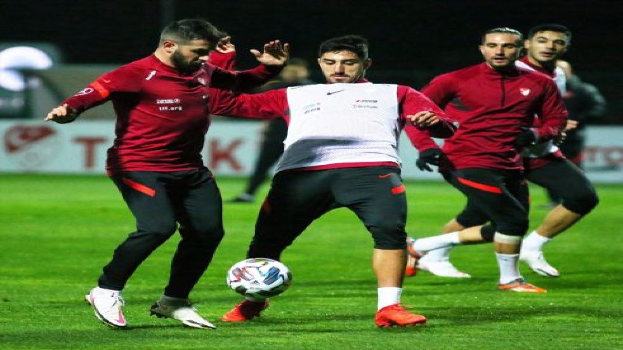 A Milli Futbol Takımı, Macaristan maçı hazırlıklarına başladı