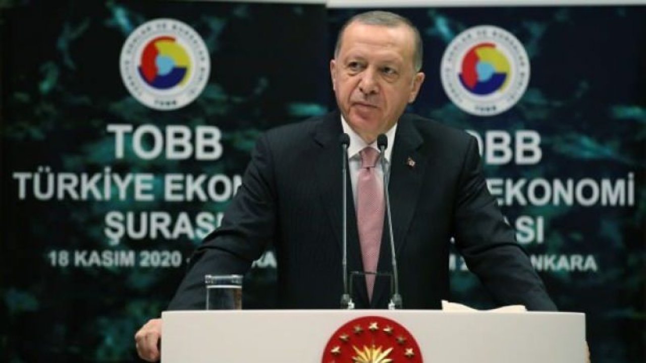 Cumhurbaşkanı Erdoğan, TOBB Türkiye Ekonomi Şurası'nda konuştu