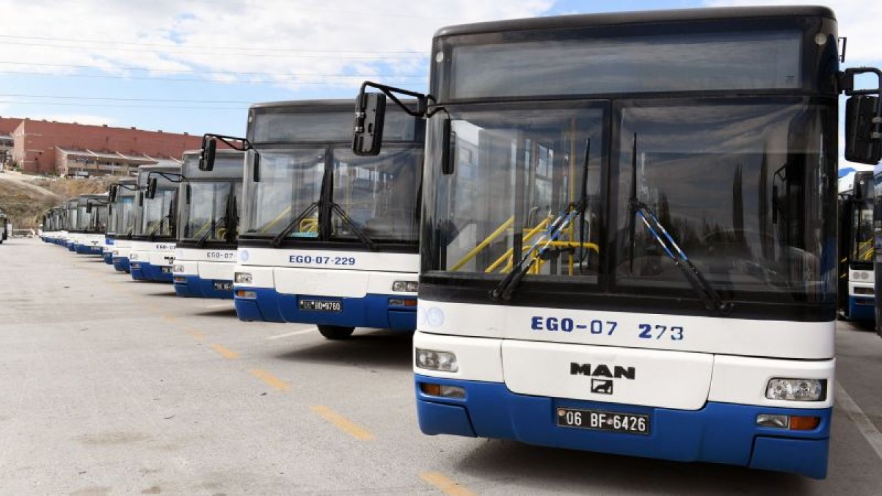 EGO otobüslerine Covıd-19 düzenlemesi