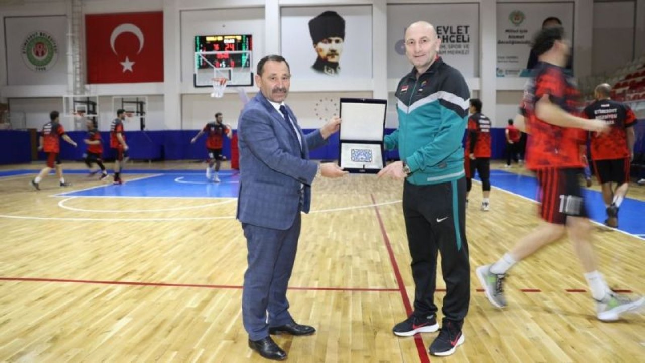 Irak Milli Basketbol Takımı Ankara Etimesgut'ta turnuvaya katıldı