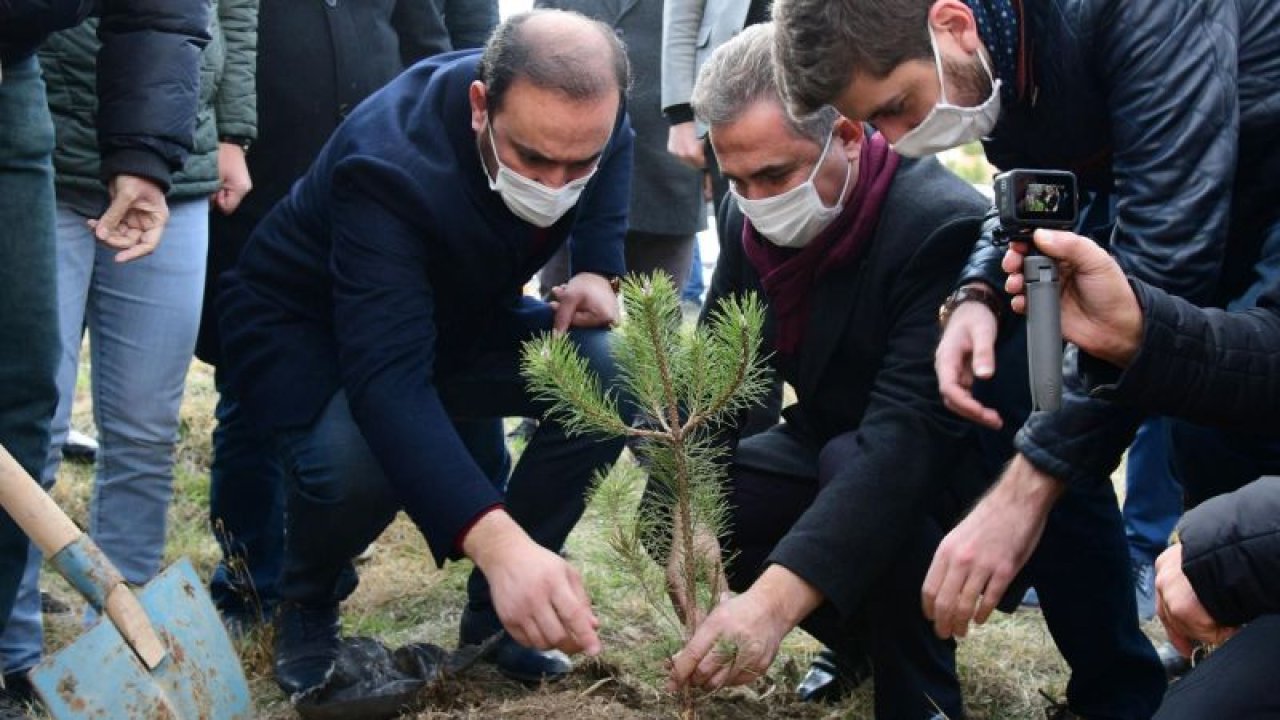 Başkan Köse, AK Parti Mamak İlçe Gençlik Kolları tarafından düzenlenen ağaç dikim etkinliğine katıldı