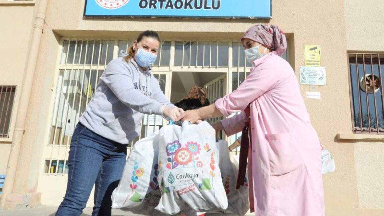 Ankara Çankaya Belediyesi'nden pandemi desteği