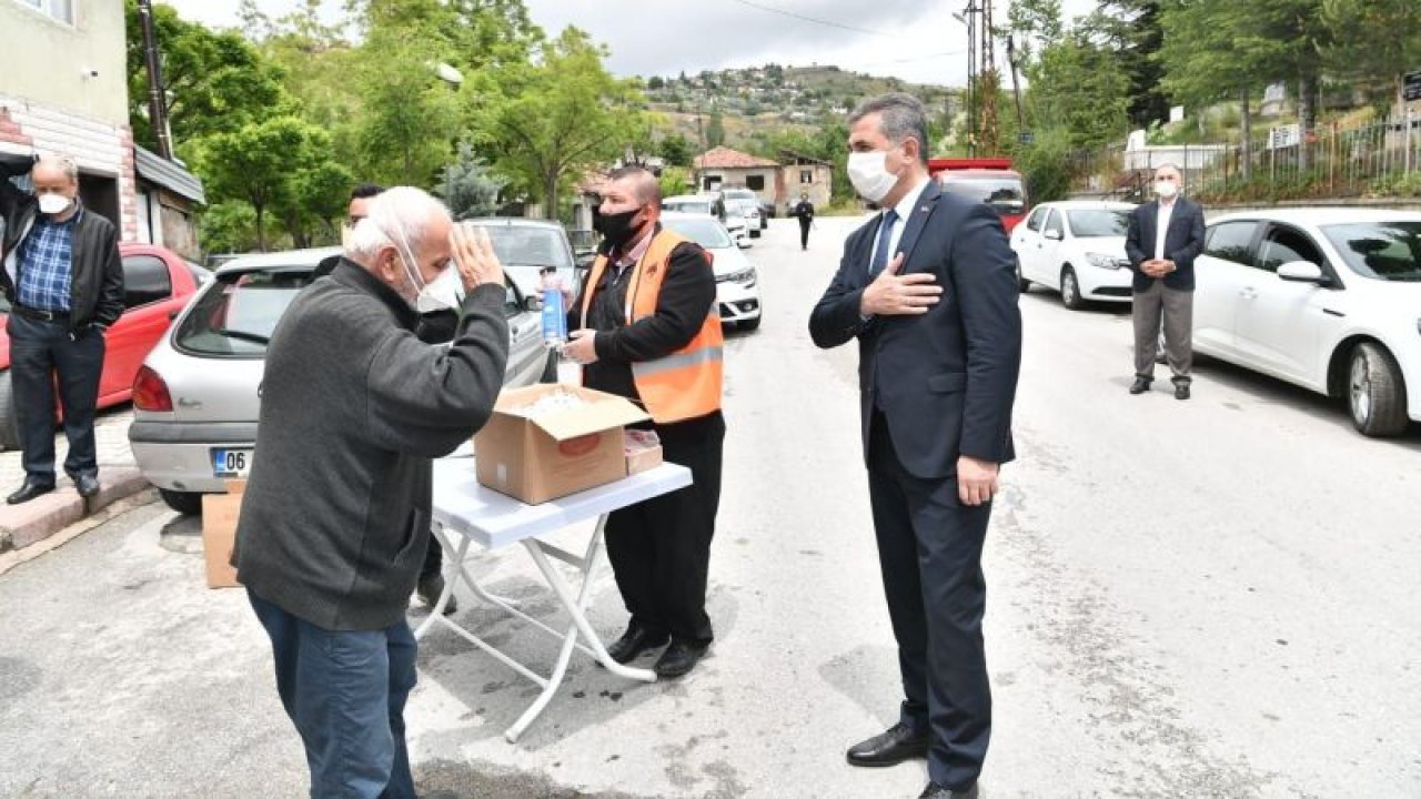 Ankara Mamak Belediye Başkanı Köse’den maske denetimi