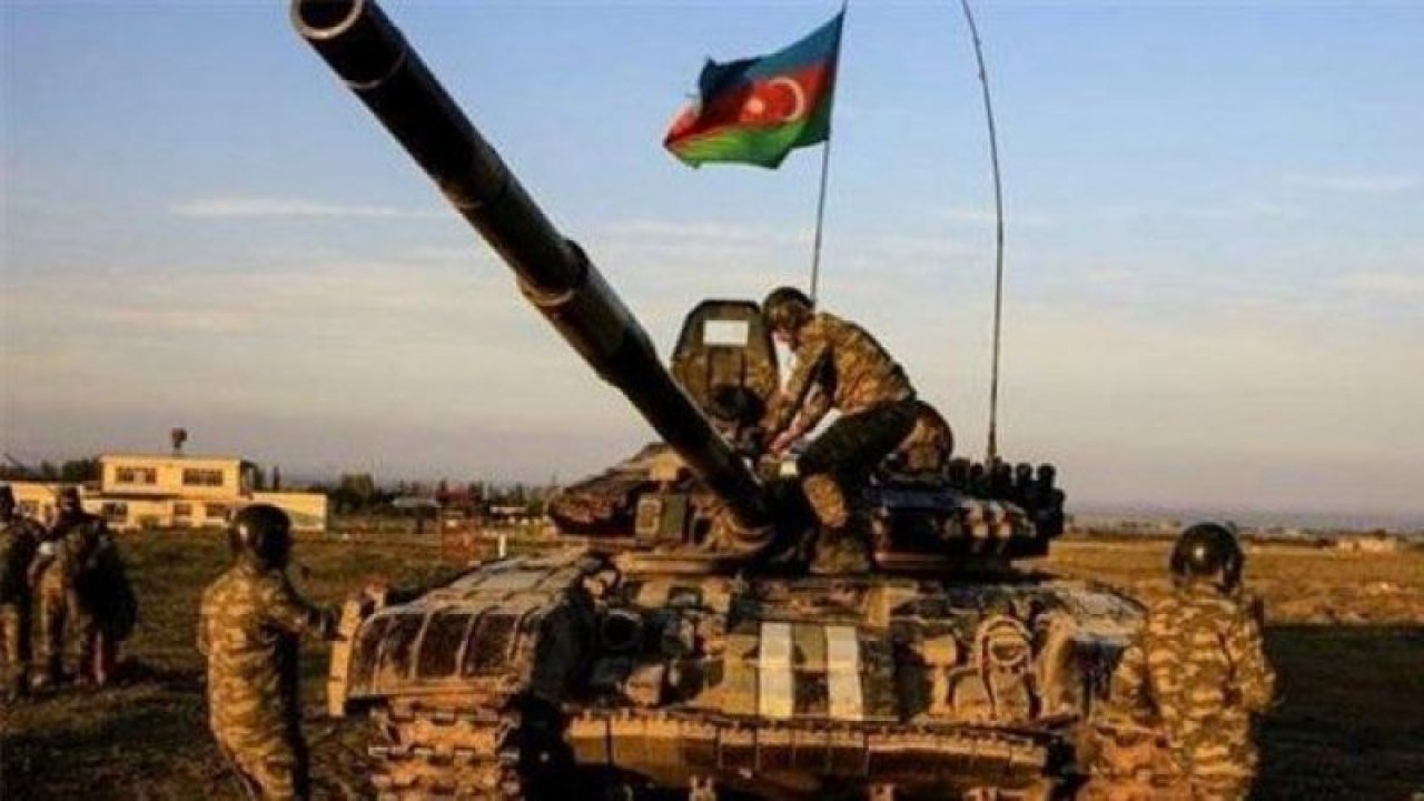 Azerbaycan ordusu 28 yıldır işgal altındaki Laçın'a girdi
