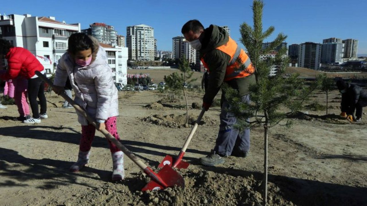 Ankara Yenimahalle’de yeşile yatırım sürüyor